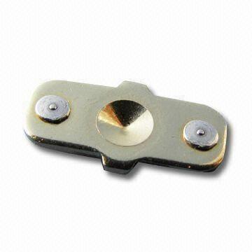 China Brass Electrical Contact Riveting Parts for radio / communication for sale