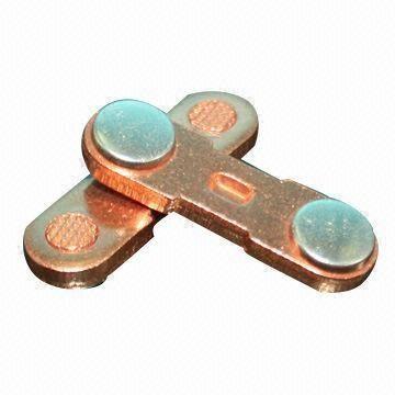 China Copper Stamping Parts Contact Assembly of stable contact resistance for sale