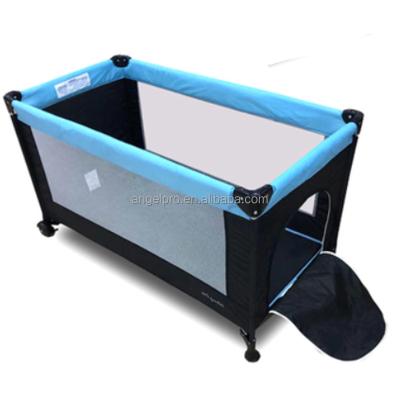 China EN716 Oxford Price Cribs Portable Baby Cribs Portable Hutch Cheap Custom Folding Flexible Baby Crib for sale