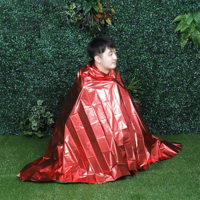 China PET + Silver Coating Outdoor Camping Hiking Survival Emergency Blanket Sleeping Bag Keep Warm for sale