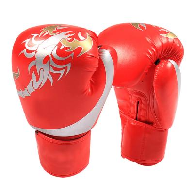 China Adults 2022 Hot Sale Custom Logo PU Leather Boxing Gloves for sale