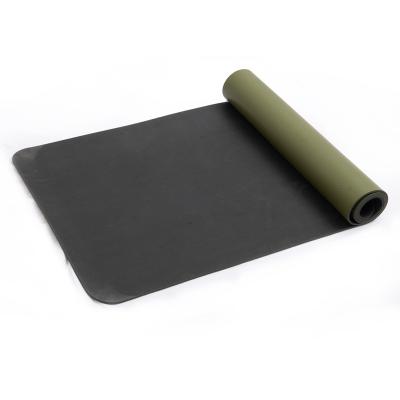 China Gymnastics 2022 Custom Design Non-slip Grip Strong Exercise Mat Pu Natural Rubber Yoga Mat for sale