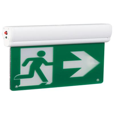 China CSA Man Emergency Exit Light Exit Sign Light 120/347V LED Current Emergency Exit Sign Lighting for sale