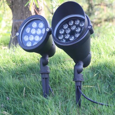 China LANDSCAPE 9/12/15W Buried Garden Light Ground Solar Street Light Underground Decking Lamp LED Ground Light for sale