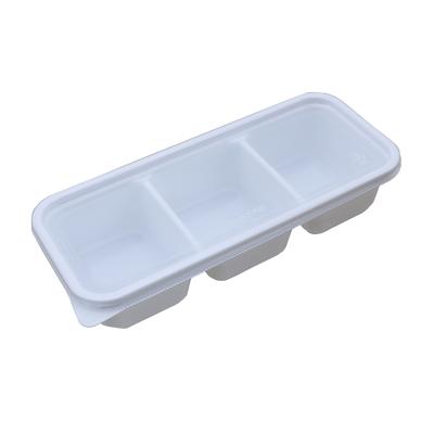 China Recycled Materials Microwave Disposable Food Container With High Transparency PP Lid Factory Plastic Packaging Bento Box for sale