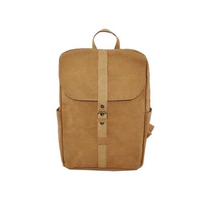 China Fashion Waterproof Paper Stylish Paper Backpack Washable Craft Paper Backpack for sale