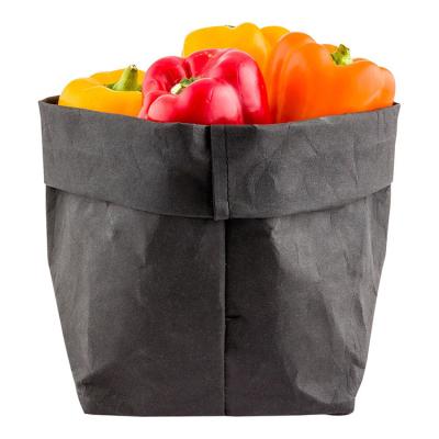 China Household Recyclable Multifunctional Kitchen Basket Storage New Arrivals Washable Paper Bag for sale