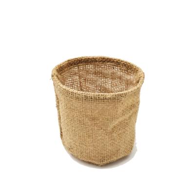 China Natural Garden Planter Pot Bag Kids Garden Planting Jute Planter Bag for sale