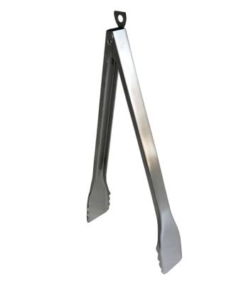 China Long Sustainable SS304 40cm BBQ Tongs For Outdoor BBQ Grill Kitchen Supply for sale