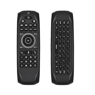 China TV Box Universal G7 Backlit Voice Remote Control keyboard for Android TV BOX Wireless G7 Fly Air Mouse for sale