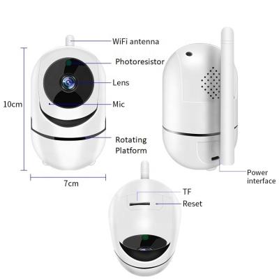 China 360 Degree NIGHT VISION WIFI Full HD Smart Home Security Camera with Wireless Night Vision CCTV Baby Monitor for sale