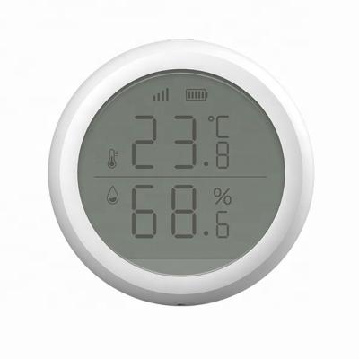 Китай Temperature Monitor LCD Display TUYA Zigbee WIFI Smart Digital Remote Temperature Humidity Sensor продается