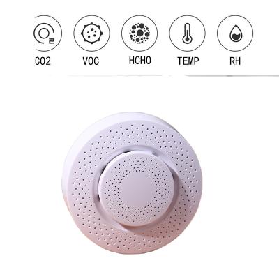 Chine Factory Sale Tuya Life App Control Wifi Air Box Temperature Humidity VOC Carbon Dioxide CO2 Detector Smart Sensor VOC à vendre