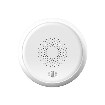 China Zigbee Smoke Detector Remote Control Smart Smoke Detector with Smart Fire Alarm for sale