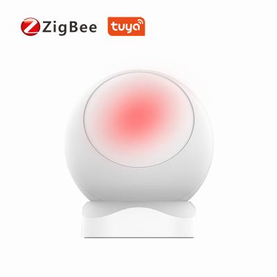 China Wireless Remote Infrared PIR Motion Sensor Alarm System Position Sensor Home Automation Tuya Zigbee Voice Control Human Notification for sale