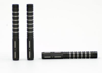 China Personalised 17g Soft Tip Tungsten Dart Barrels Black Color Coated High Density for sale