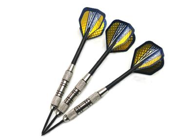 China 22.0g Steel Brass Tip Dart Barrels With Flights And Packages , Professional Dart Sets for sale