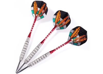 China Unique Steel Tip Darts With Shafts and Flights 25g , Tungsten Dart Barrels for sale