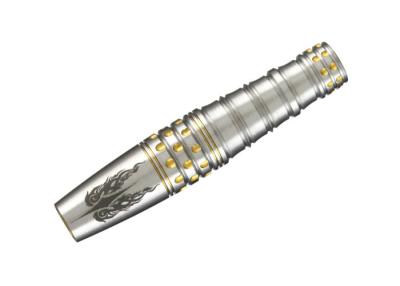 China Custom Made Gold PVD Coated Tungsten Soft Tip Dart Barrels 18.0g CE ROHS for sale