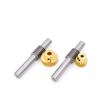 China Factory Popular Promotional Durable Exquisite High Precision Pair Worm Gear Small Shaft for sale