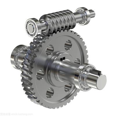 China Factory Promotional Smallest Practical Premium Long Shaft Stainless Steel Worm Gear for sale