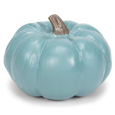 China Cheap Ceramic Europe Plain Color Home Holiday Decor Halloween Pumpkin Figurine for sale