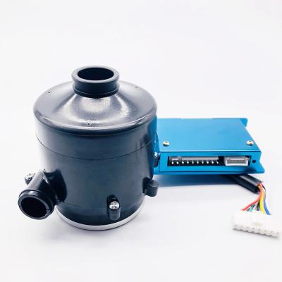 China Blower 13kpa air pressure and 12/24V vacuum blower with double aluminum impeller for vacuum cleaner for sale