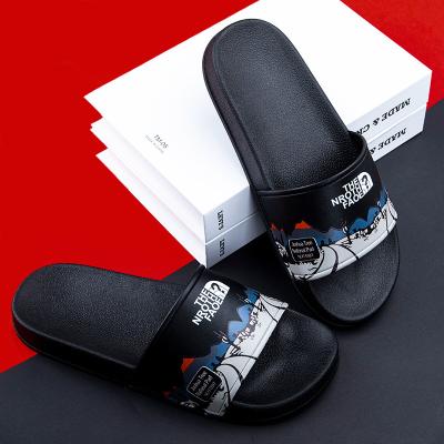 China Men's Vacation Outdoor Simple Line Slippers Summer Beach Slippers Fashionable Outdoor Comfortable Breathable Solid Cool Sandals for sale