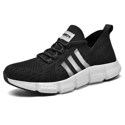 China Size35-47 men's unisex casual shoes lightweight weave sports shoes men's fashion sneakers comfortable outdoor sports running shoes for sale