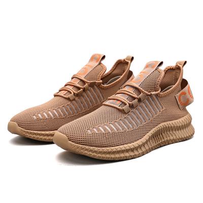 China Lightweight Men's Sneakers Shape Sports Shoes Summer White Light Mesh Men Casual Sports Shoes Breathable Outdoor Tennis Shoes for sale