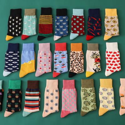 China New Design Vintage Pop Style Sporty Women Socks Neutral Fashion Socks Fashion Cotton Socks for sale