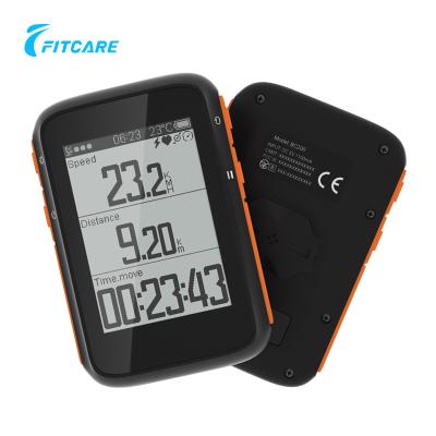 China PC Computer IP66 Wireless Cycling Waterproof Cycling Odometer Works LCD Display Bike Gps Timer for sale