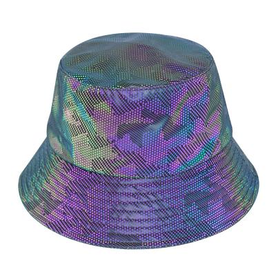 China JOINT Success Custom Reflective Bucket Hat Rainbow Bucket Hat For Men And Women for sale