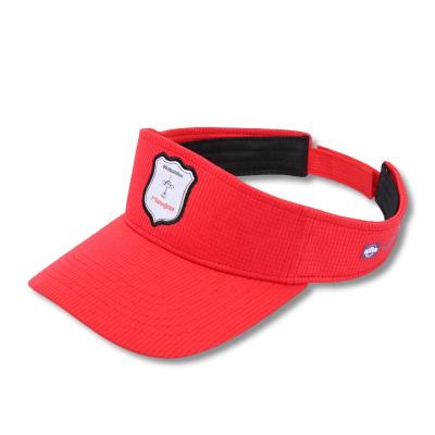 China COMMON Custom Summer Polyester OEM Embroidery Patch Sun Visor Quick Dry Hat for sale