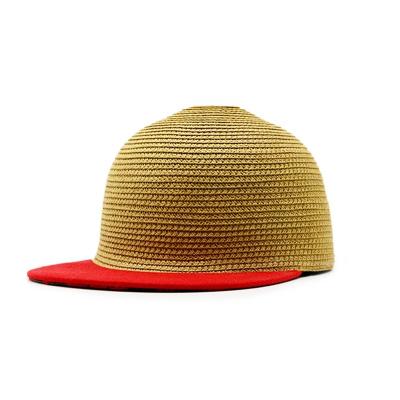 China Summer Grass Fashion Sports Hat Natural Straw Baseball Cap COMMON for sale