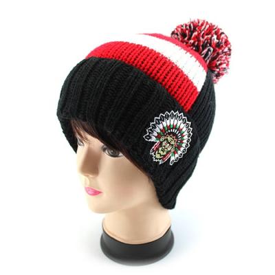 China JOINT Hot Selling Acrylic Beanie Winter Beanie 100% Custom Hat for sale