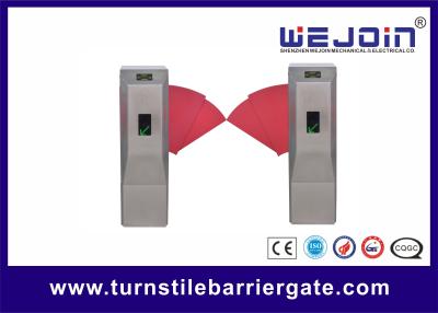 China Flap Barrier Gate With Widen Flap and Safe Internal Construction Design For Access Control System for sale