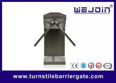 China RS232 Security Turnstile Gate With Face Recognition Card System QR Barcode Reader for sale