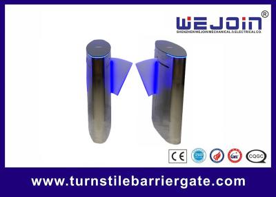 China Fingerprint access control system automatic flap barrier gate zu verkaufen