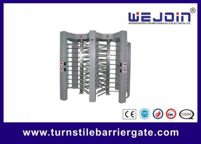 China 201 / 304 Stainless Steel Full Height Turnstile With Digital Transmission for sale