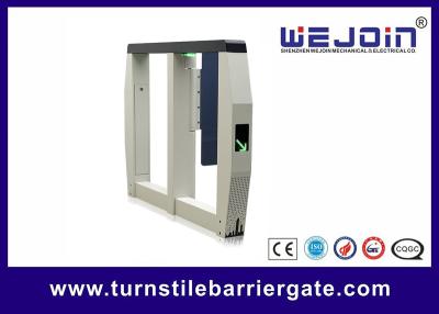 China Swing Slim Turnstile Gate 304 Stainless Steel Compact Electromechanical Design for sale