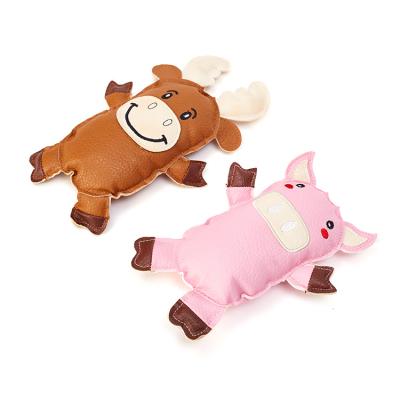 China Wholesale Viable Bite Resistant Plush Custom Interactive Pet Chew Squeaky Dog Toys for sale