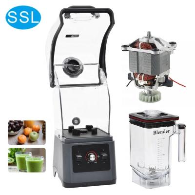 China 1500w Popular Multifunctional Heavy Duty Ice Cream Food Processor Powerful Mixer With Cover for sale