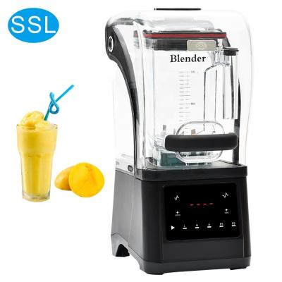 China SSL Multifunctional Factory Supplied Professional Multifunctional Heavy Duty Commercial Smoothie Blender High Speed ​​Sound Cover for sale