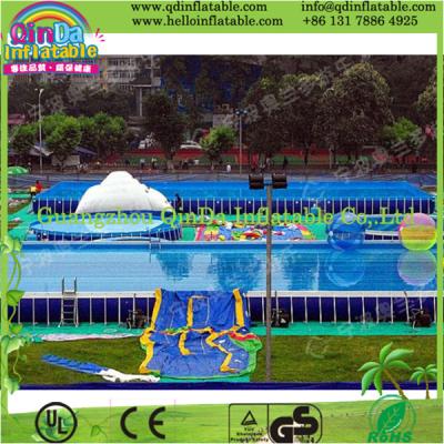 China Inflatable Water Toys Inflatable Water Park Swimming Frame Pool for sale