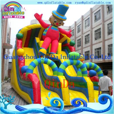 China Inflatable Water Slide Toy for Water Game Park Giant Inflatable Water Pool Slide for sale for sale