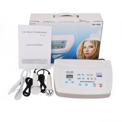 China 2 in 1 Ultrasonic Facial Eye Massager Beauty Device LC-628 for sale