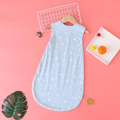 China i@home Breathable IN Summer RUN Gots Lightweight Muslin Vest Cotton Jacquard Spring Sleeping Bag For Babies for sale