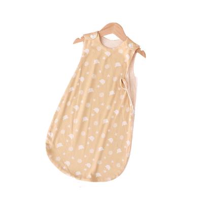 China i@home Breathable IN STOCK Lightweight Cotton Summer Muslin Jacquard Infant Newborn Baby Sleeping Bag for sale