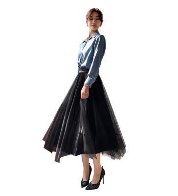 China China Hot Sale Breathable Women Fashion Pleated Skirts Customize Women Skirts Summer Pleated 2022 Pleated Skirts for sale